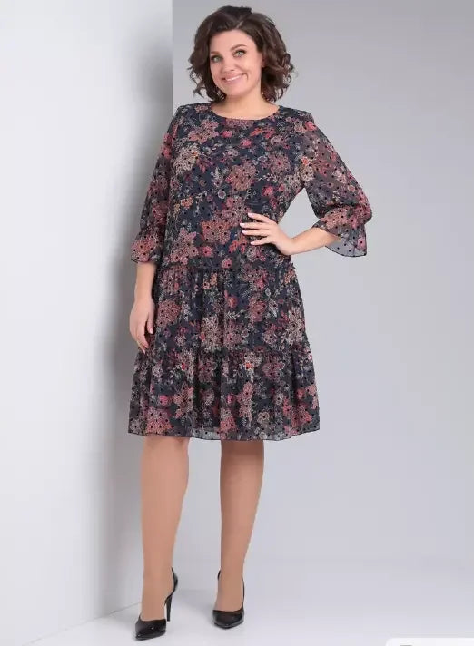 Cézanne – Robe fleurie légère et élégante