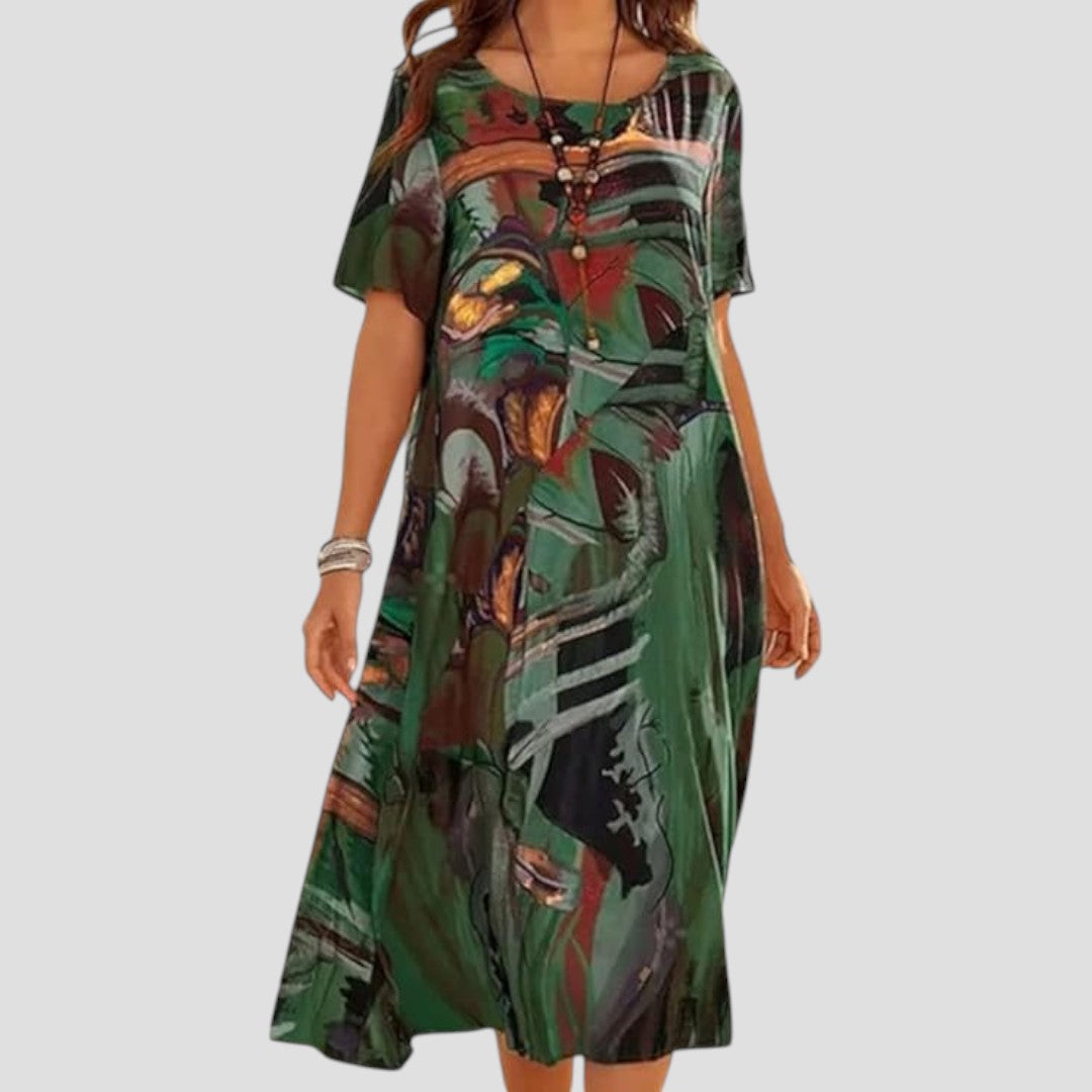 Vittoria – Robe d'été midi fluide