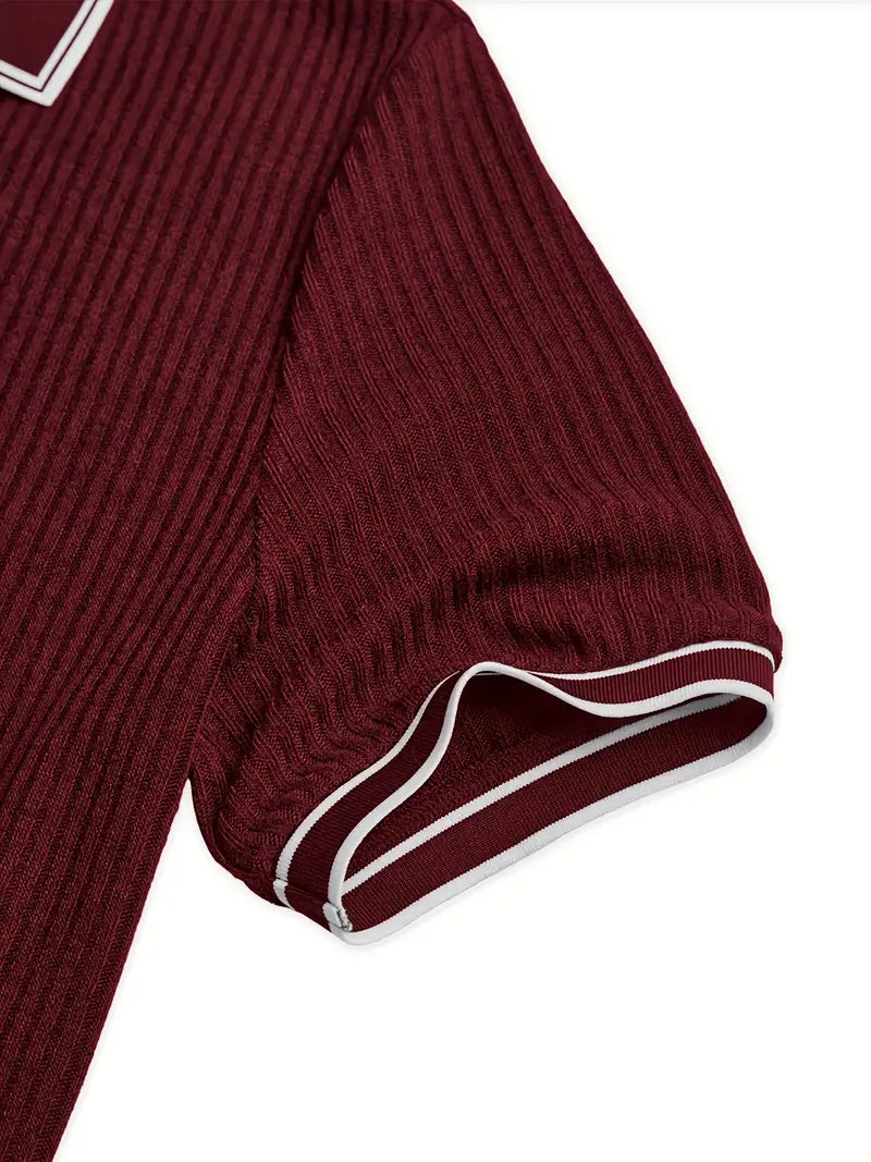 Louis – Polo structuré élégant