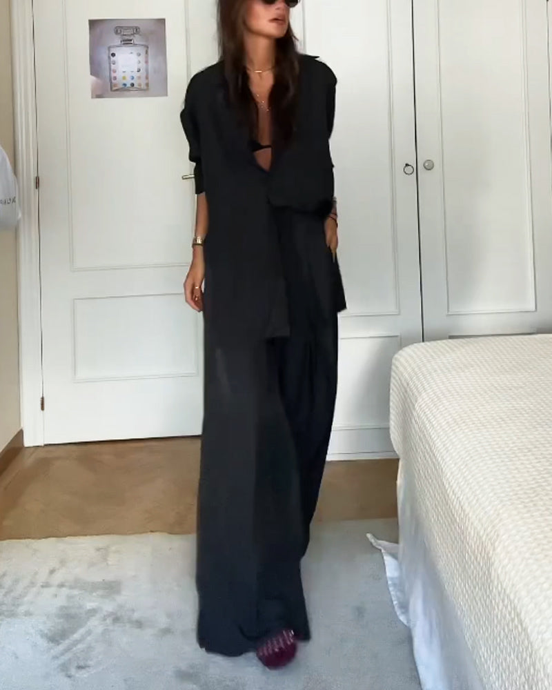 Zoraïde – Ensemble ample et fluide deux pièces