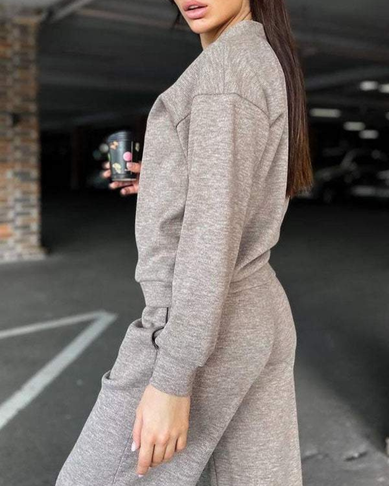 Éline - Ensemble tricoté élégant et confortable