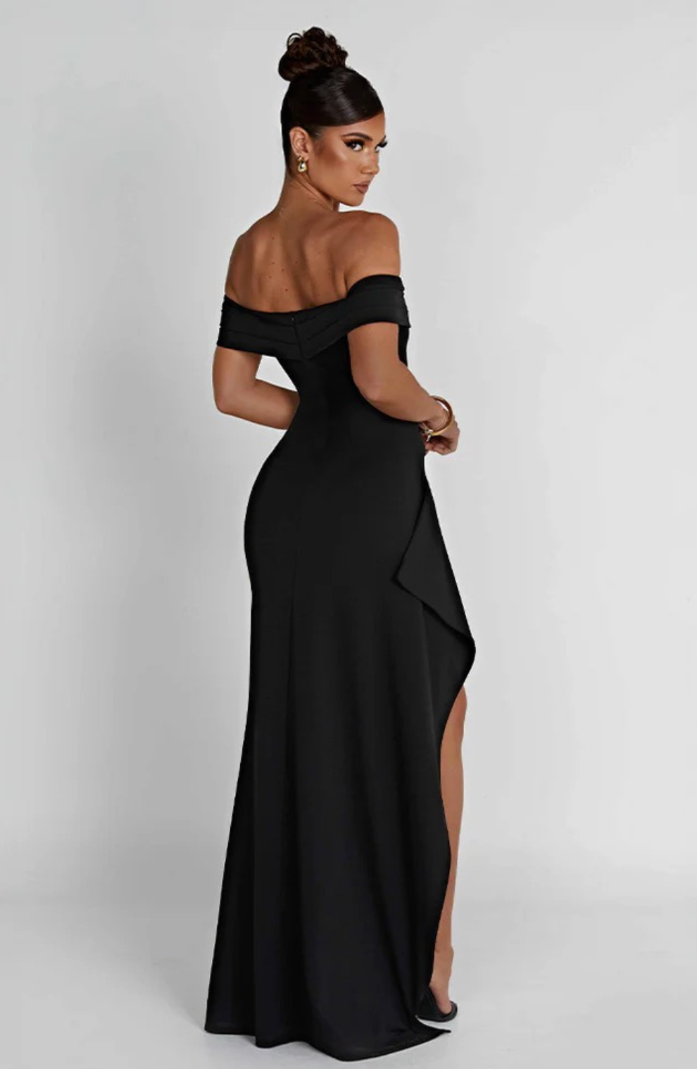Isabelle – Robe maxi sculptante et élégante