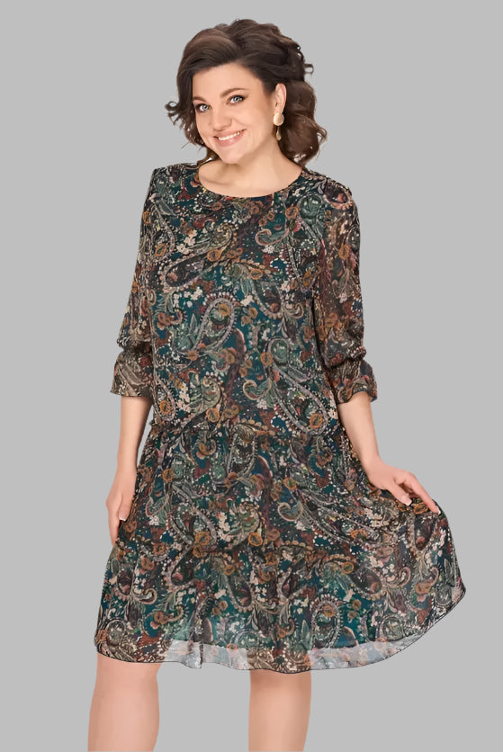 Cézanne – Robe fleurie légère et élégante