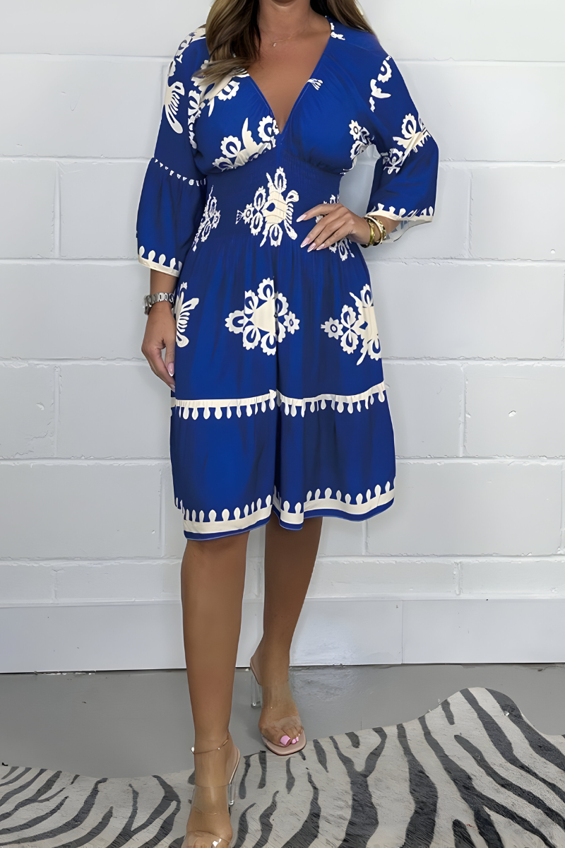 Aurélia – Robe bohème d'été élégante