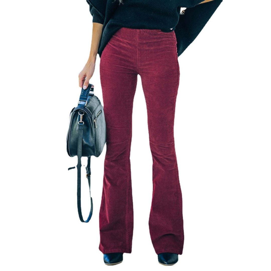 Chloé - Pantalon flare en velours
