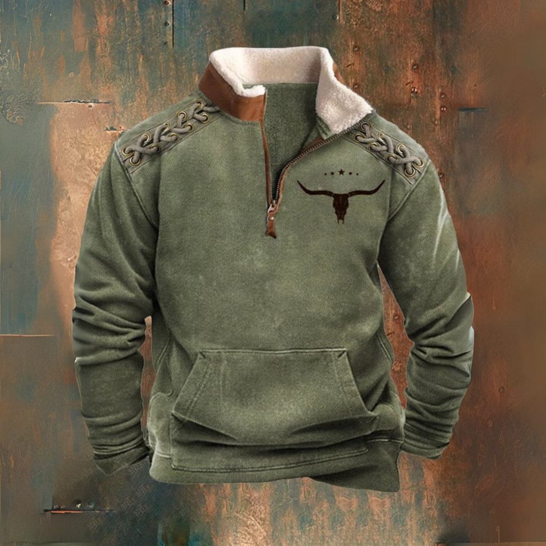 Éloi – Veste demi-zip d’automne-hiver