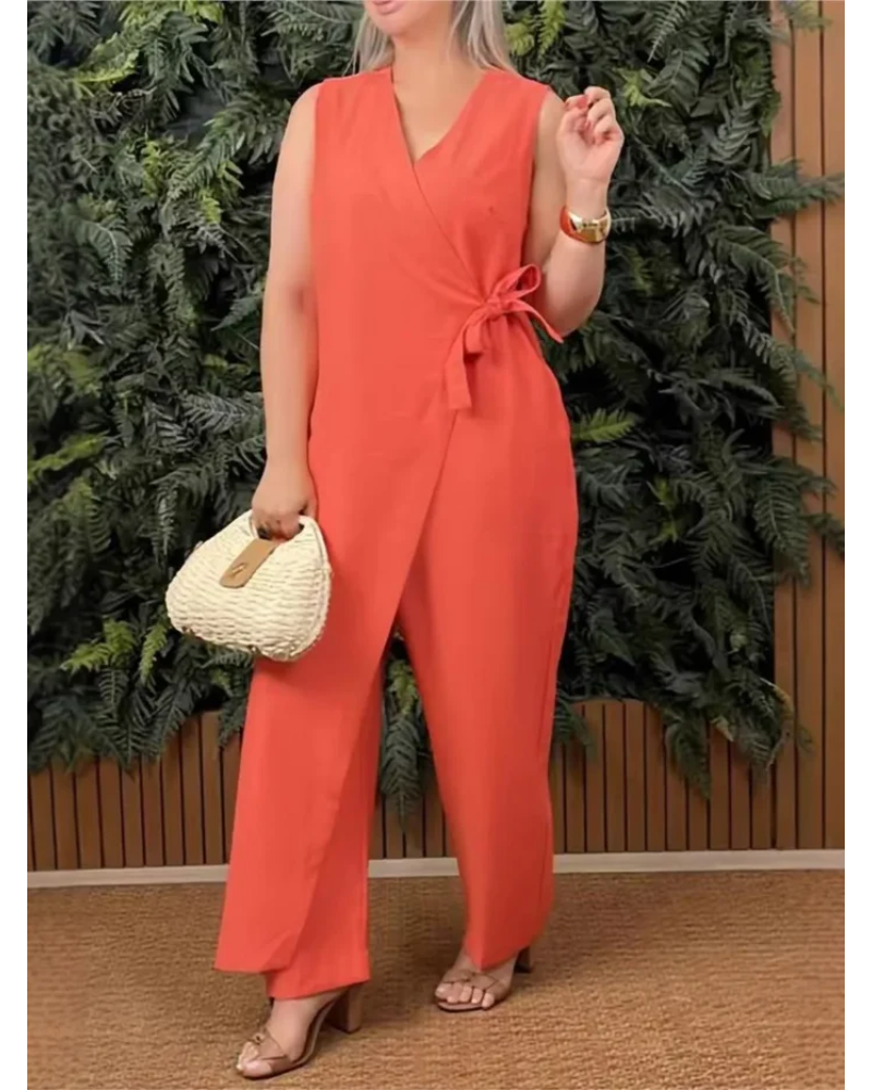 Sibylle – Combinaison polyvalente à taille ceinturée