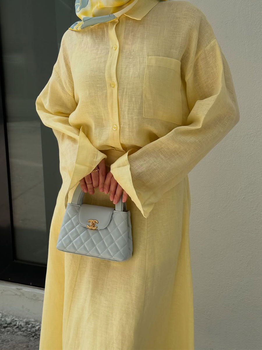 Josiane – Ensemble en lin élégant et confortable