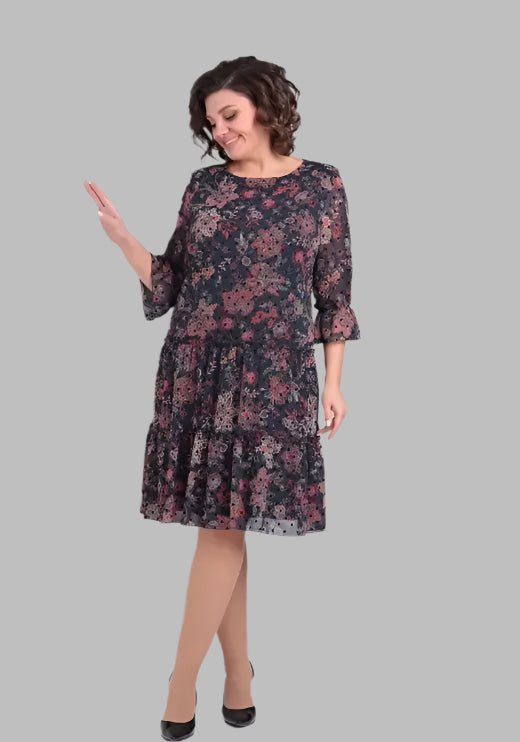 Cézanne – Robe fleurie légère et élégante