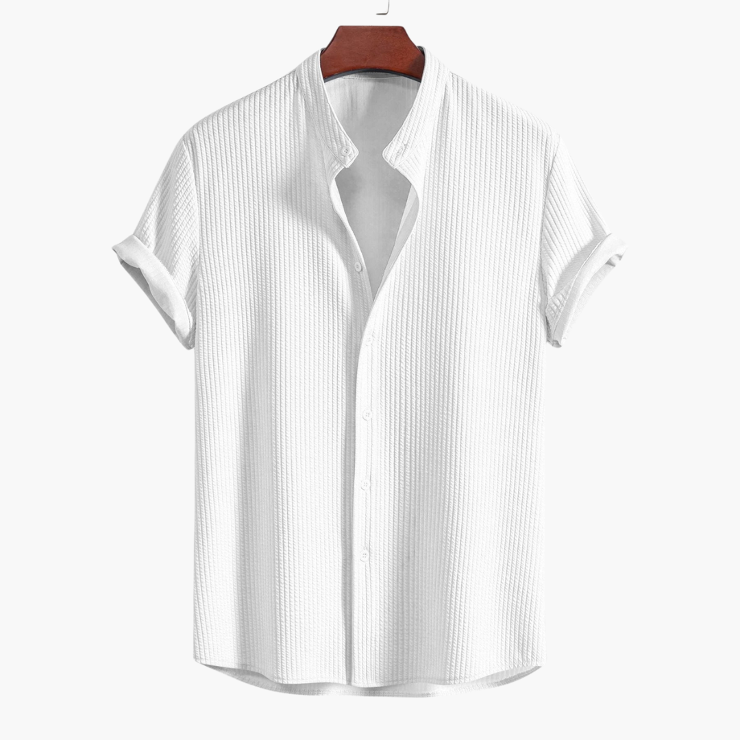 Maxence - Chemise à col montant pour homme