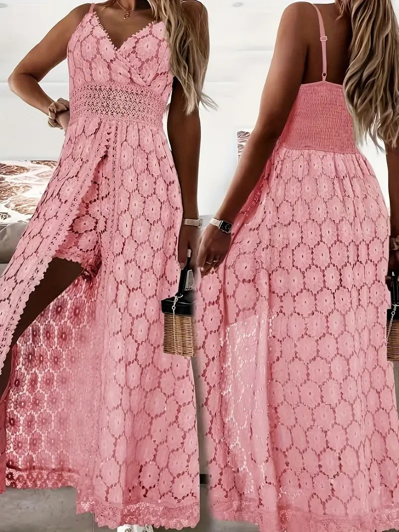 Thaïna – Combinaison élégante avec dentelle raffinée