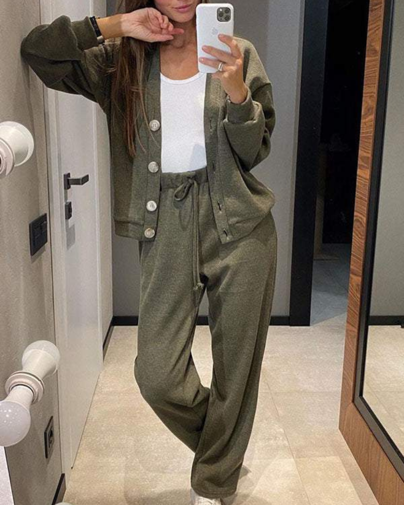 Éline - Ensemble tricoté élégant et confortable