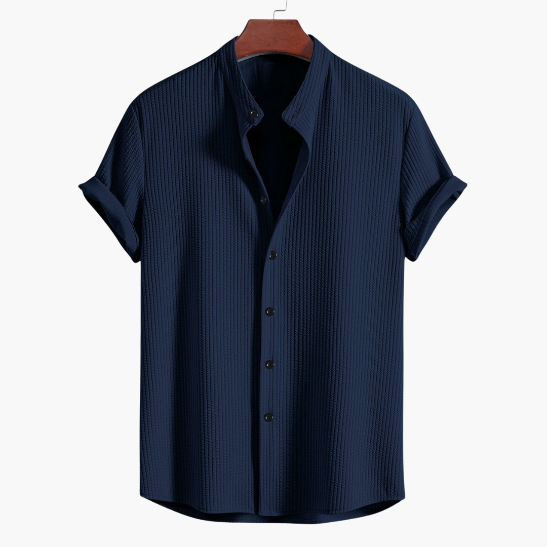 Maxence - Chemise à col montant pour homme