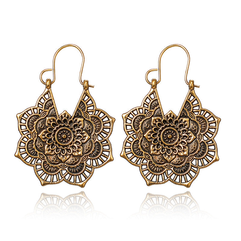 Mandaléïs – Boucles d’oreilles style mandala