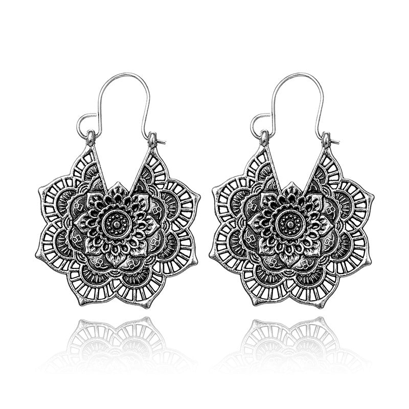 Mandaléïs – Boucles d’oreilles style mandala