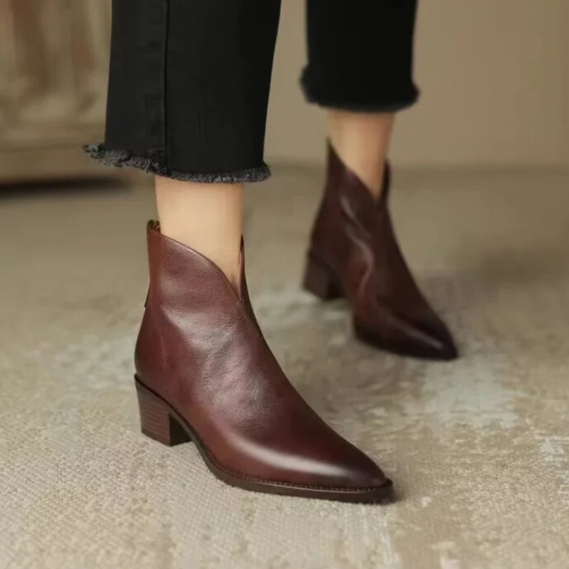 Maël - Bottes en cuir élégantes et confortables