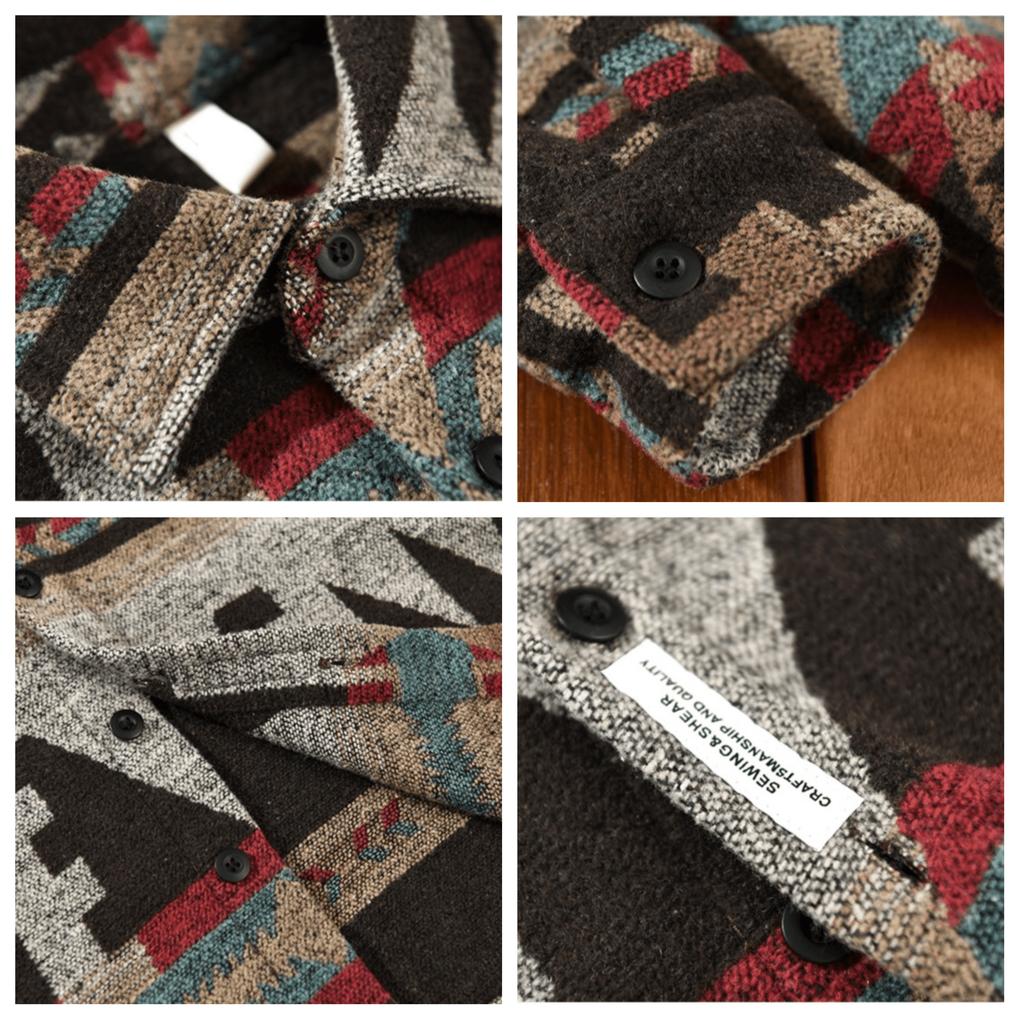 Léon - Chemise en flanelle héritage luxueuse