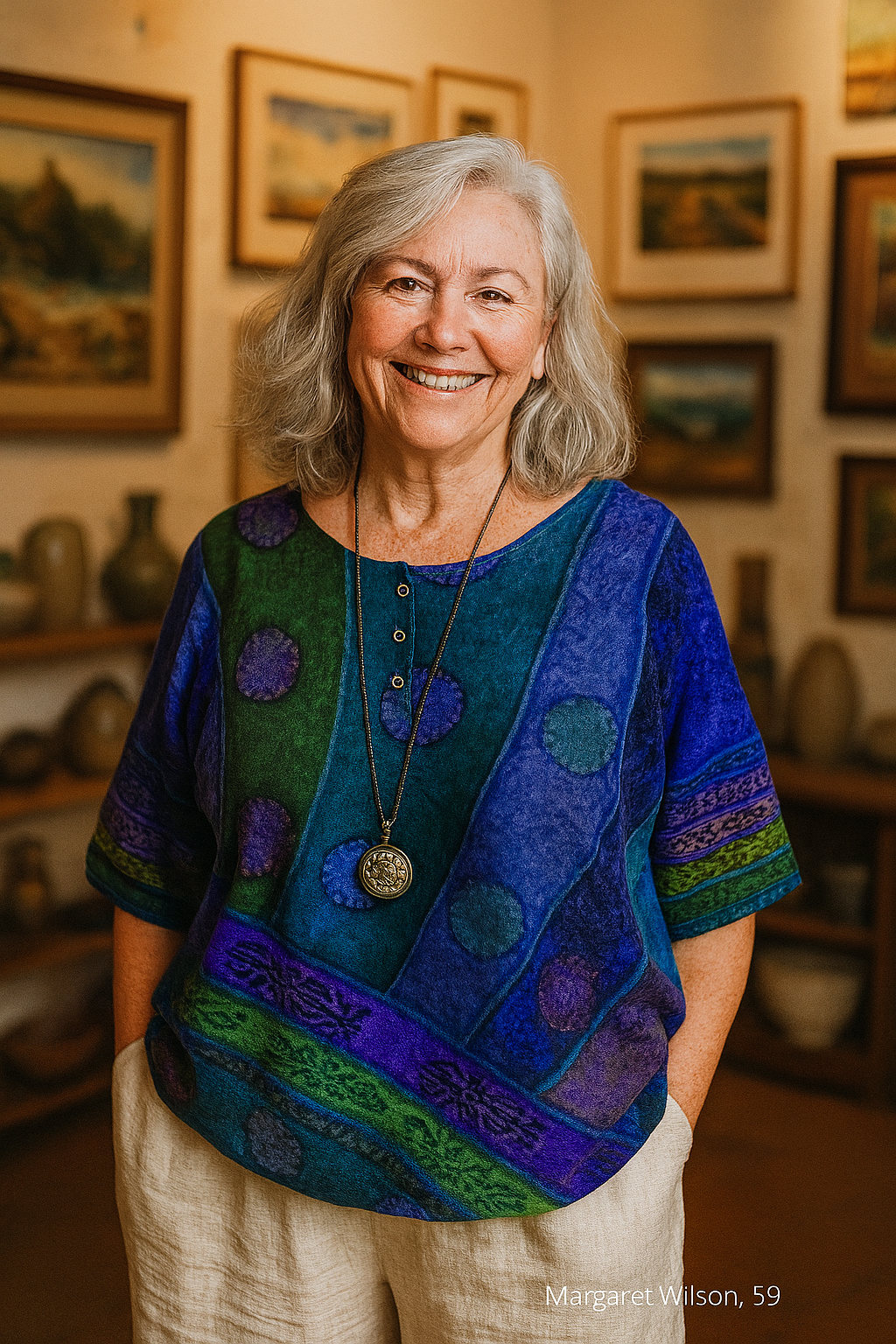 Aude - Top artistique fluide