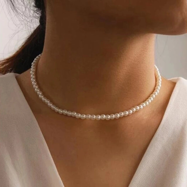 Perlianne – Collier en argent avec perles