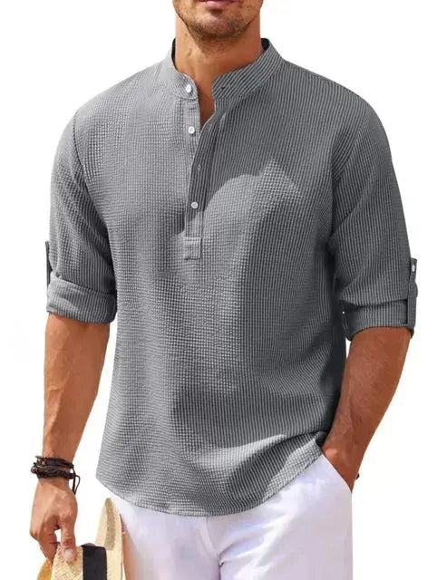Chemise en lin de plage