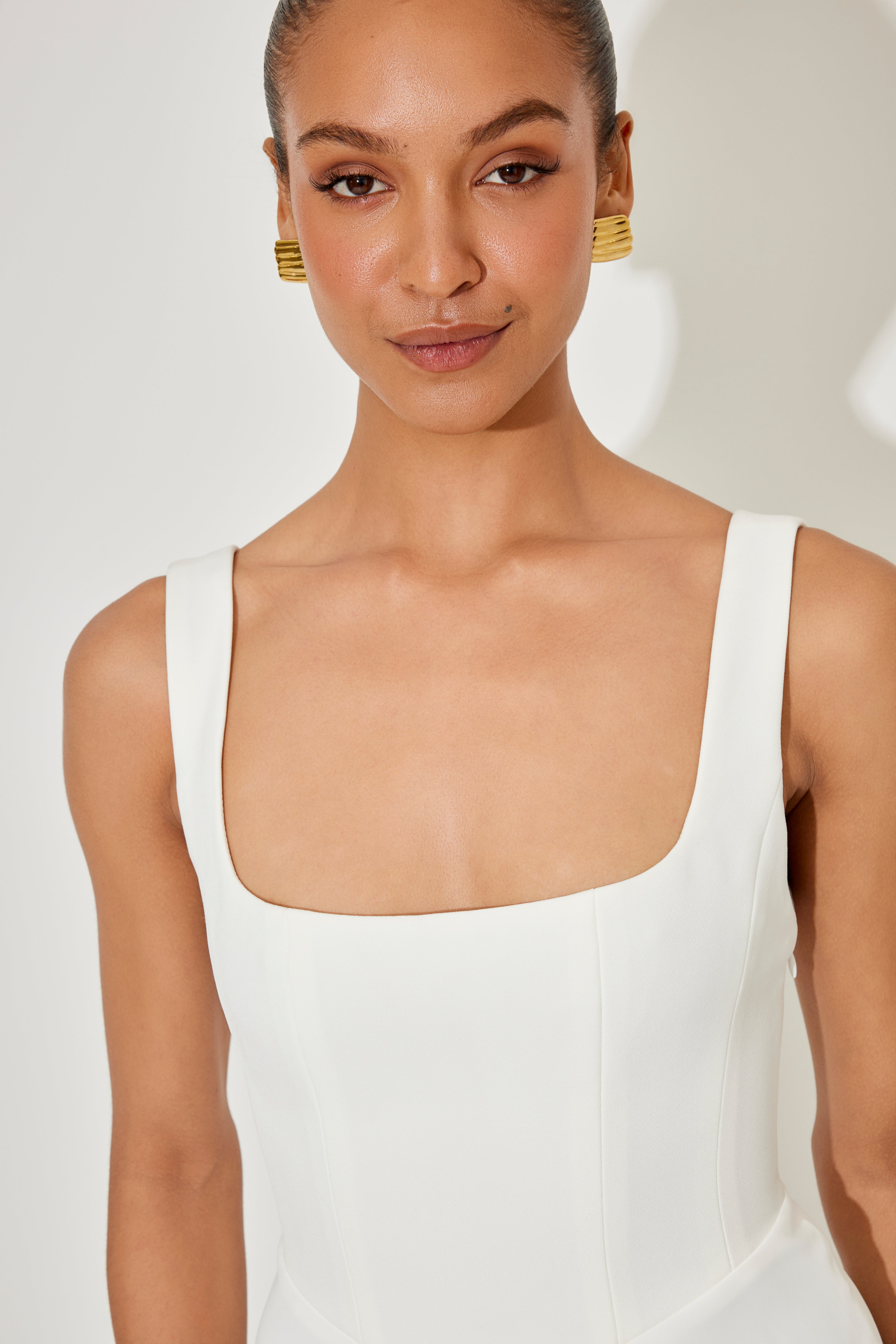 Amélie – Robe midi fluide et élégante