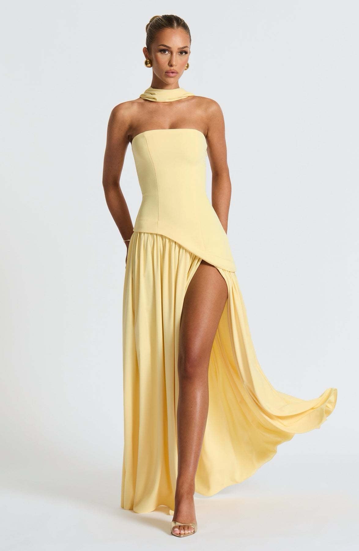 Éléonore – Robe maxi élégante et fluide