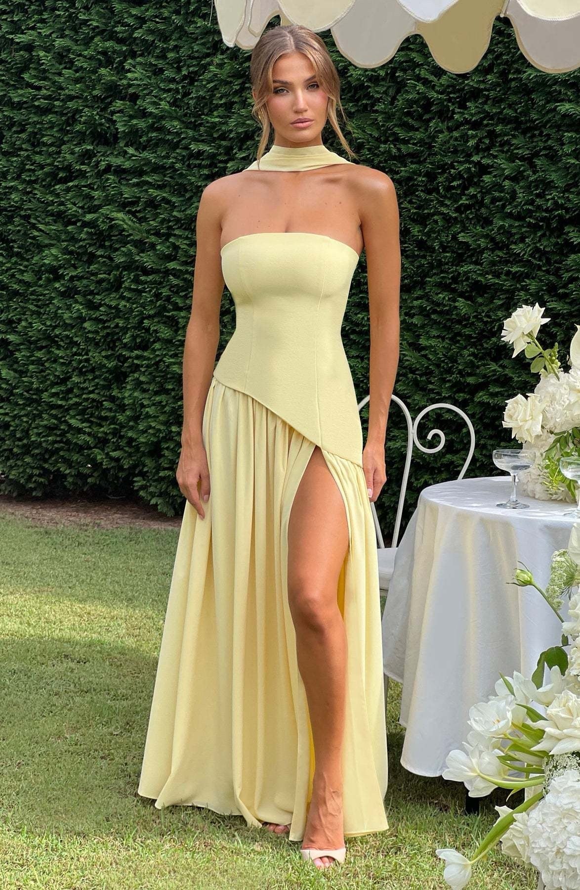Éléonore – Robe maxi élégante et fluide