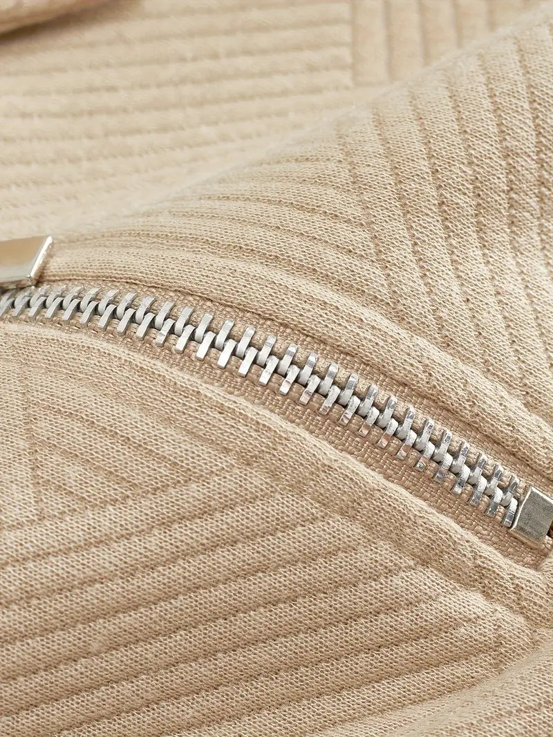 Léandre - Pull vintage à motif géométrique