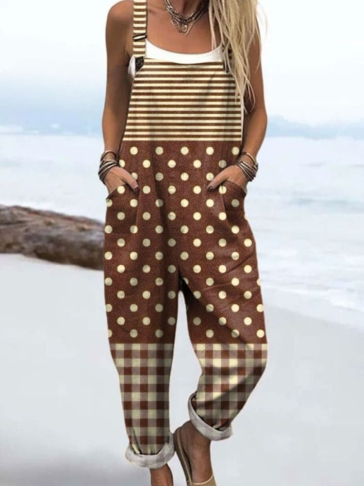 Cléophée – Combinaison fleurie vintage