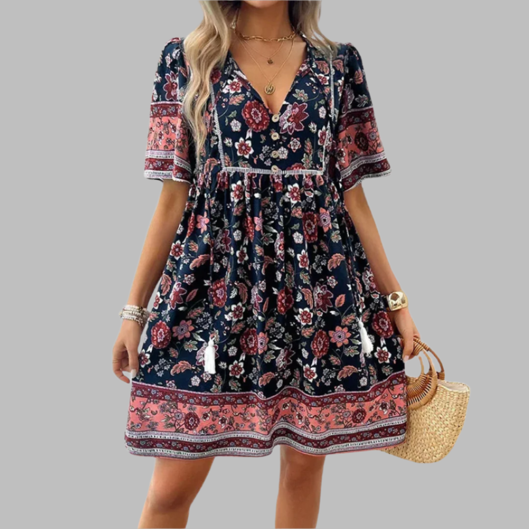 Lauraline - Robe élégante, confortable et polyvalente