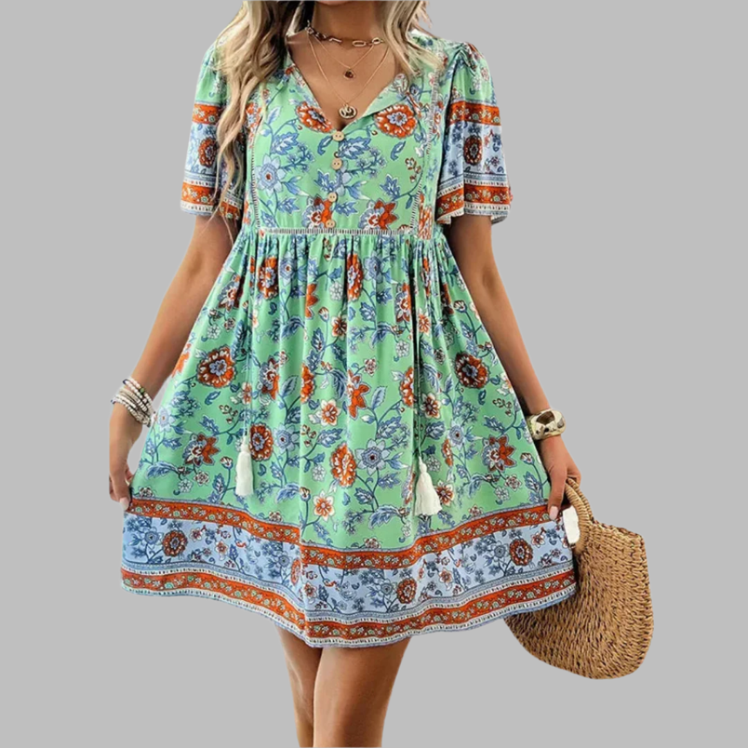 Lauraline - Robe élégante, confortable et polyvalente