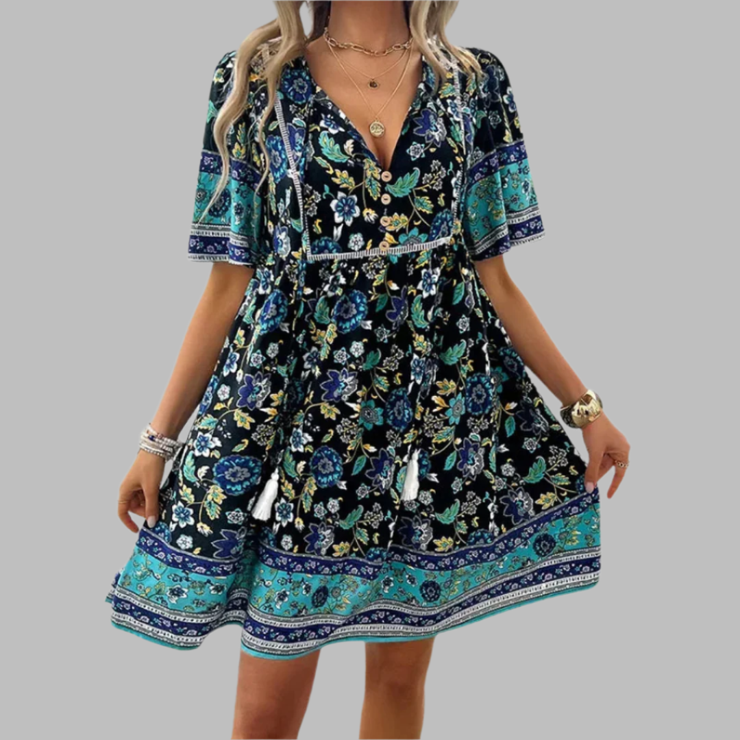 Lauraline - Robe élégante, confortable et polyvalente