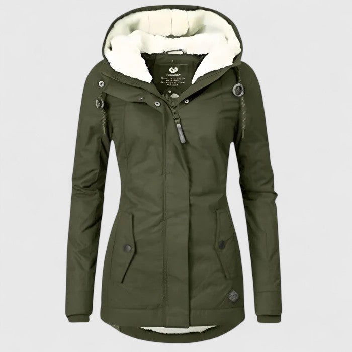 Mahaut - Manteau d’hiver imperméable avec capuche
