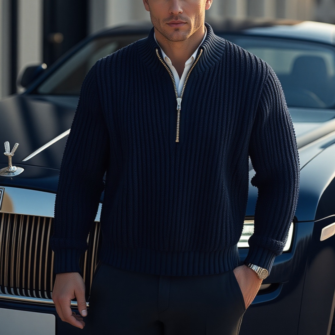 Patrick - Pull demi-zip