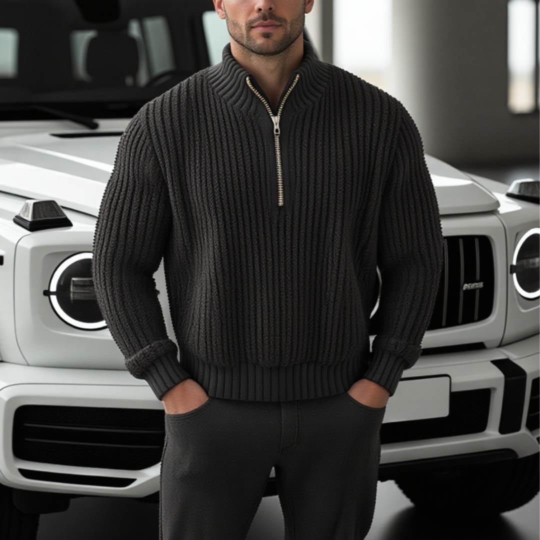 Patrick - Pull demi-zip