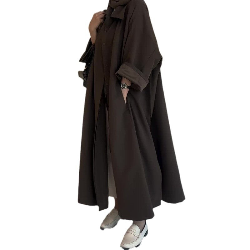 Calista - Manteau long oversize élégant