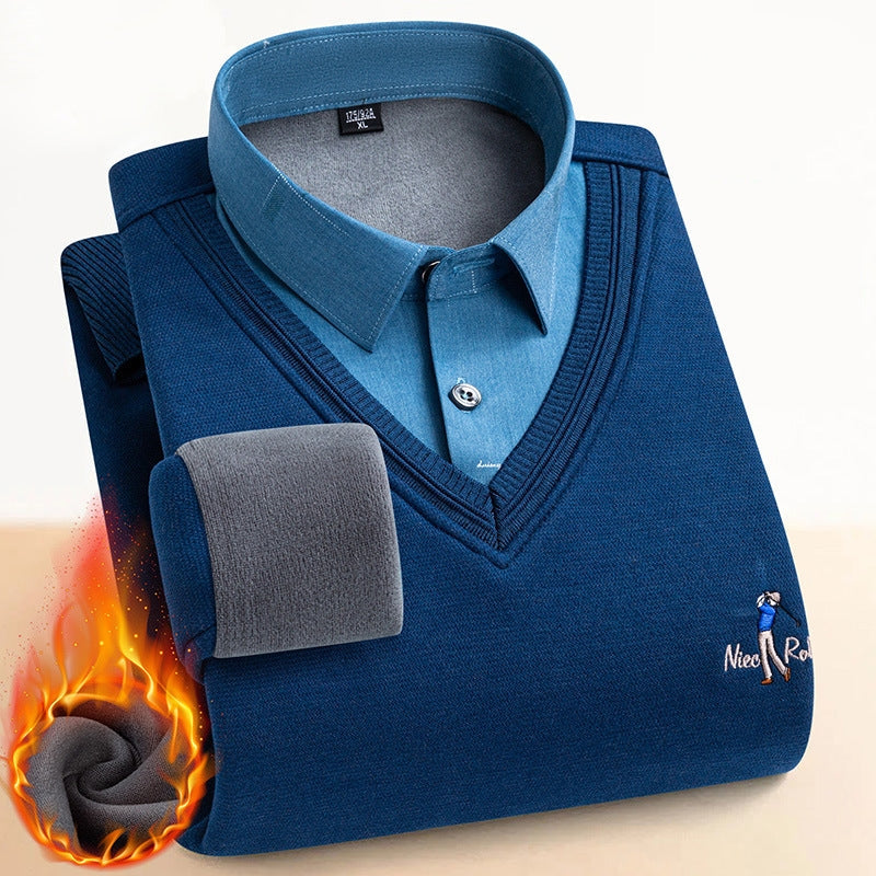 Virgile - Pull enfant 2-en-1 élégant et douillet