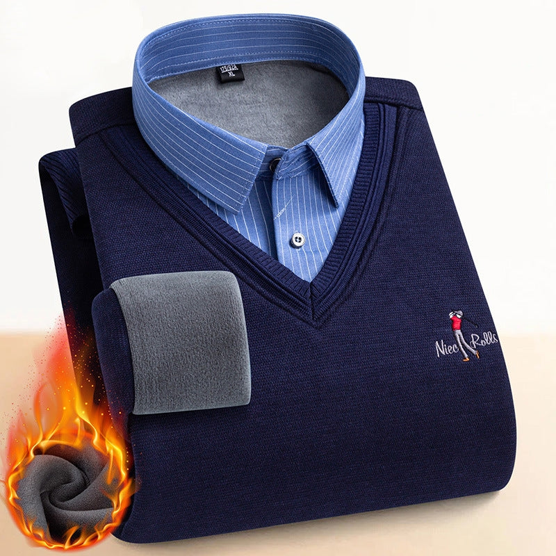 Virgile - Pull enfant 2-en-1 élégant et douillet