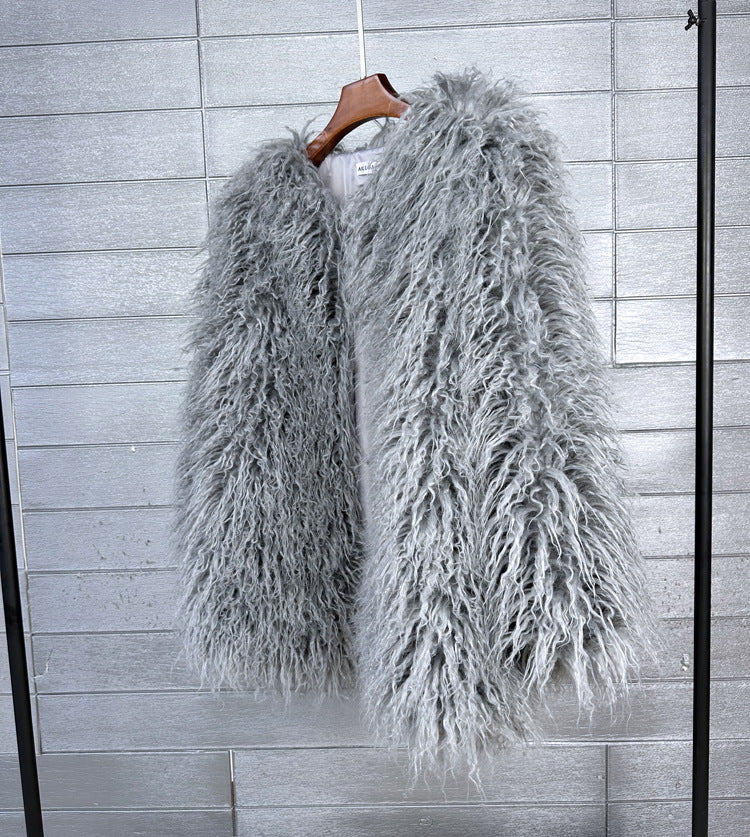 Désiré - Manteau de fourrure luxueux