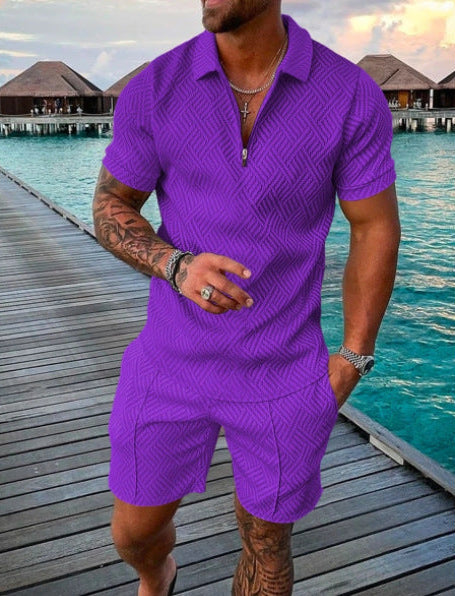 Lucien – Ensemble polo élégant pour homme