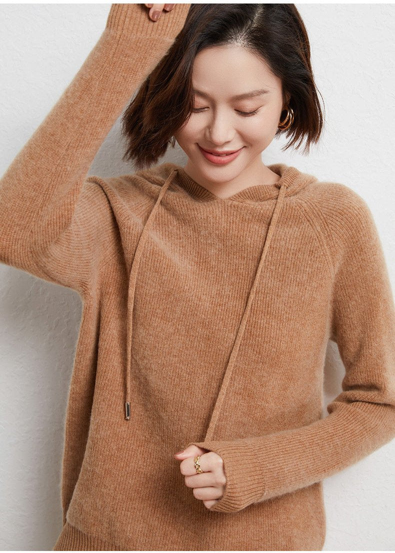 Marjolaine - Sweat à capuche classique pour femme