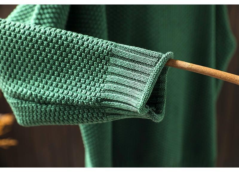 Anita - Pull en maille waffle doux et élégant