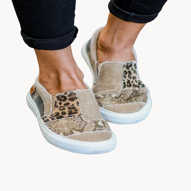 Laurence - Mocassins patchwork chics et confortables