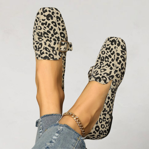 Myrelle - Mocassins décontractés avec boucle décorative et sangle