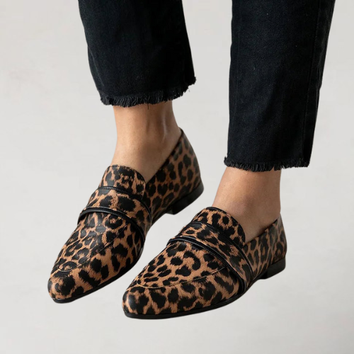 Améthine - Mocassins élégants à bout pointu et petit talon