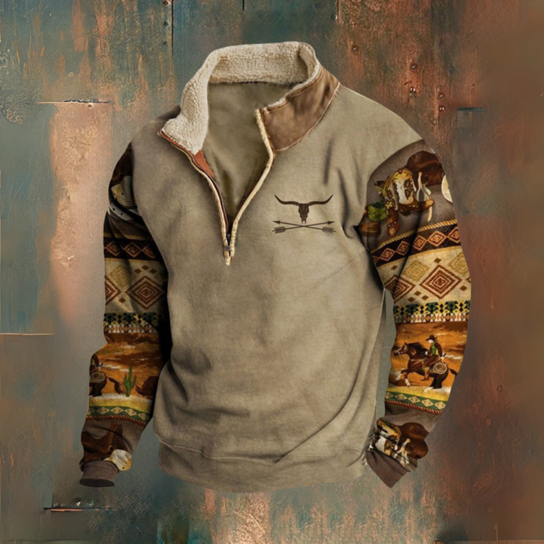 Virgile – Veste demi-zip d’automne-hiver