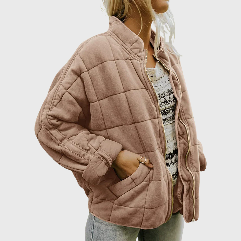 Adèle – Veste matelassée oversize élégante