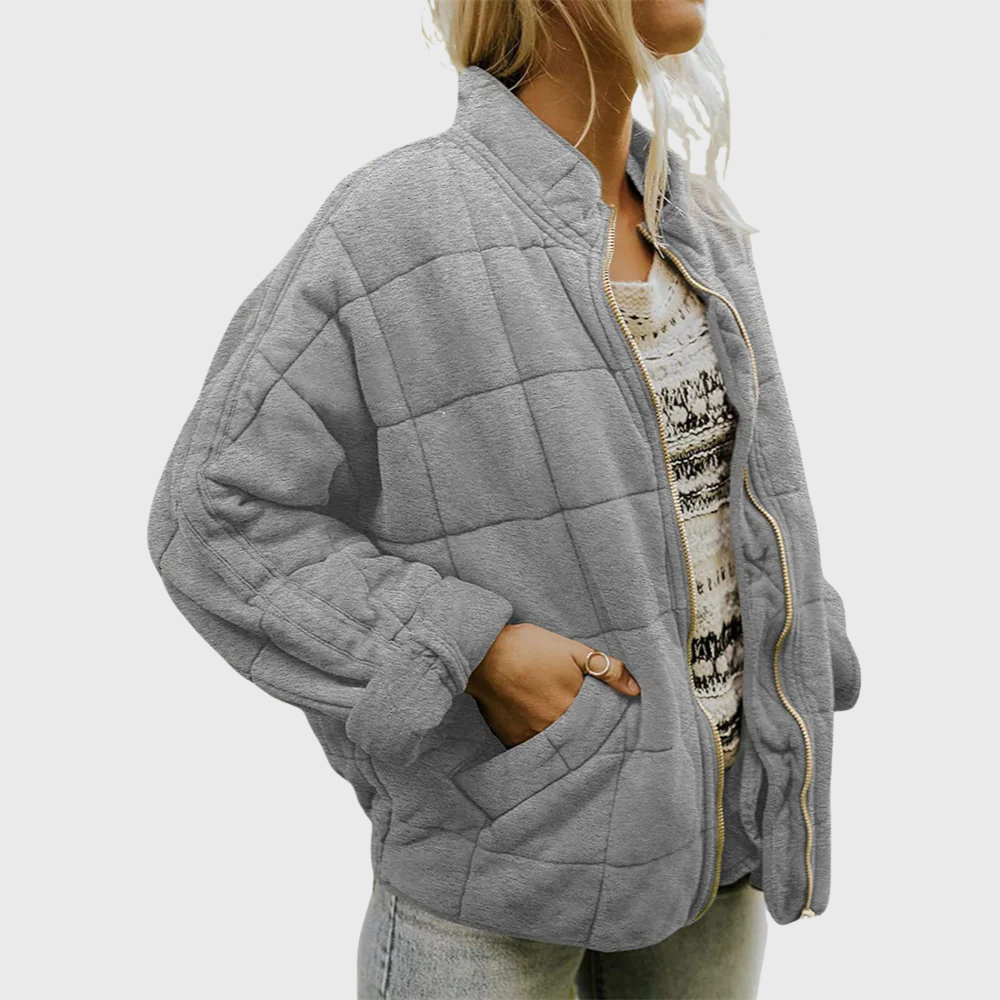 Adèle – Veste matelassée oversize élégante