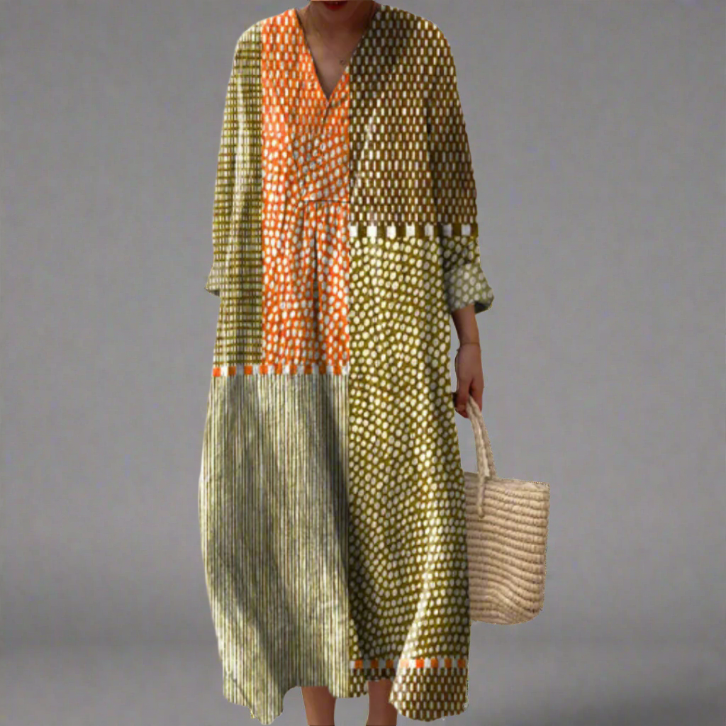 Orane - Robe géométrique élégante