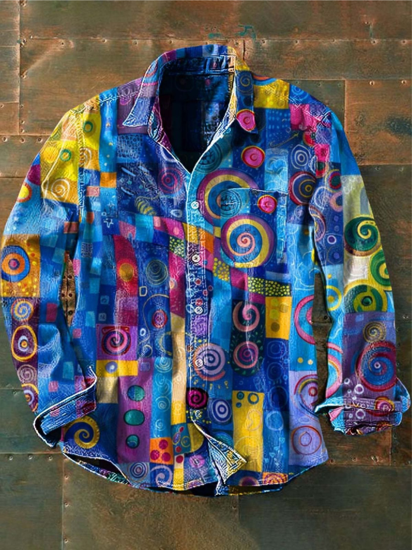 Leandre - Chemise élégante avec poche pratique